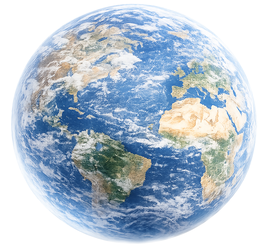 Global education map - study abroad destinations worldwide